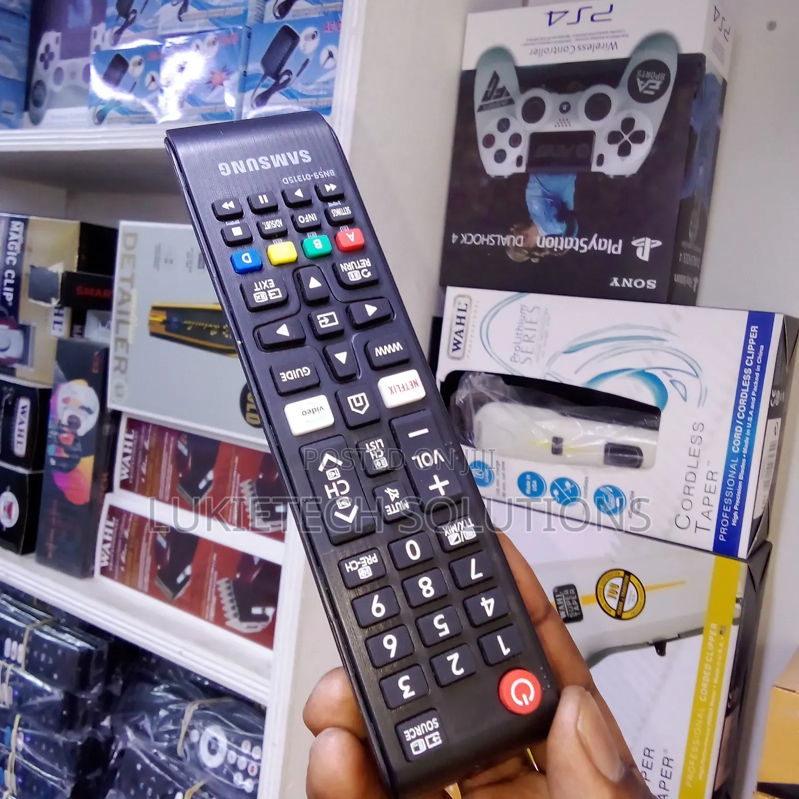 Remote Control For Samsung Smart Tv, Battery Powered