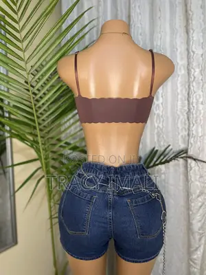 Denimshort With Sport Bra