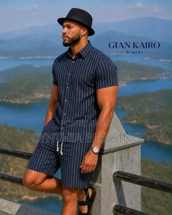 2 Piece Linen for Men _ Short _ Shirt