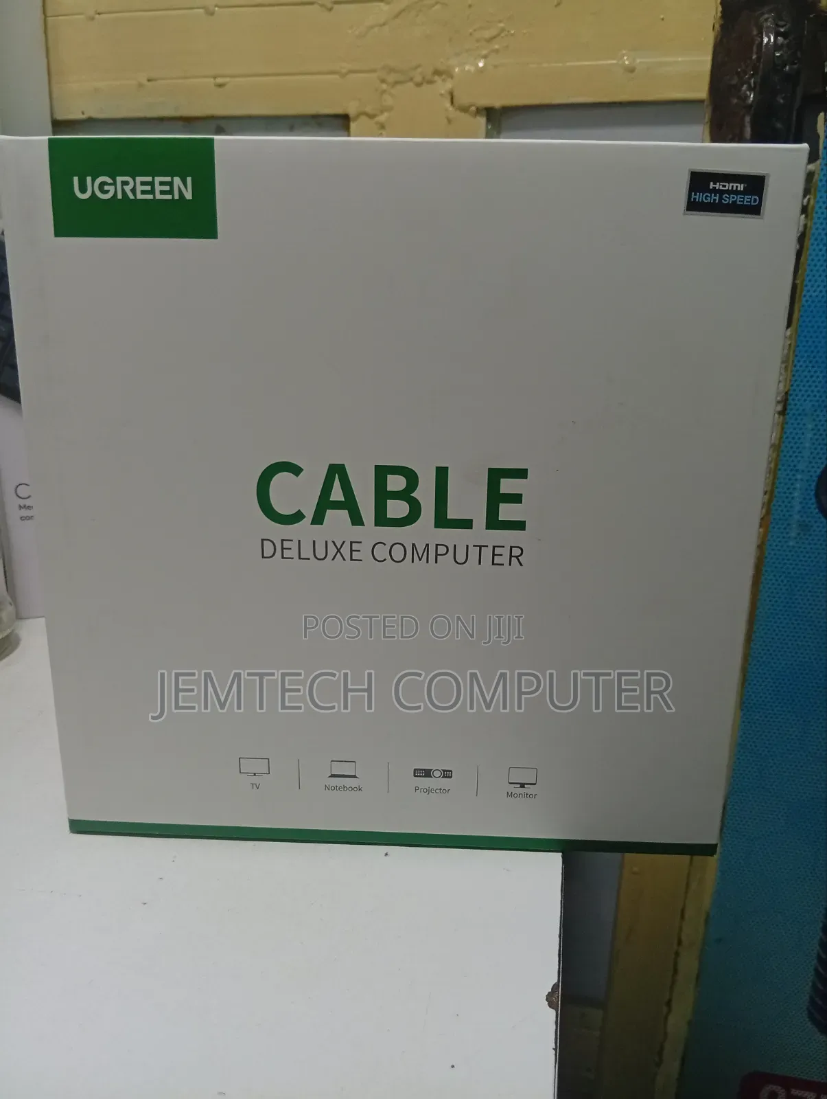 Ugreen Hdmi Cable Male to Male Black 10m