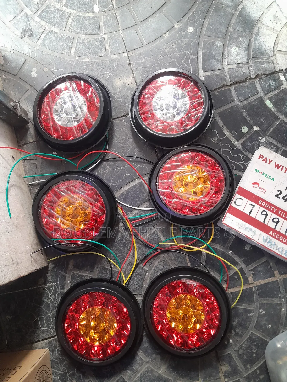 Led Truck Tail/Body Lamp Rubber Brake/Indicator/Reverse Bus,Matatu