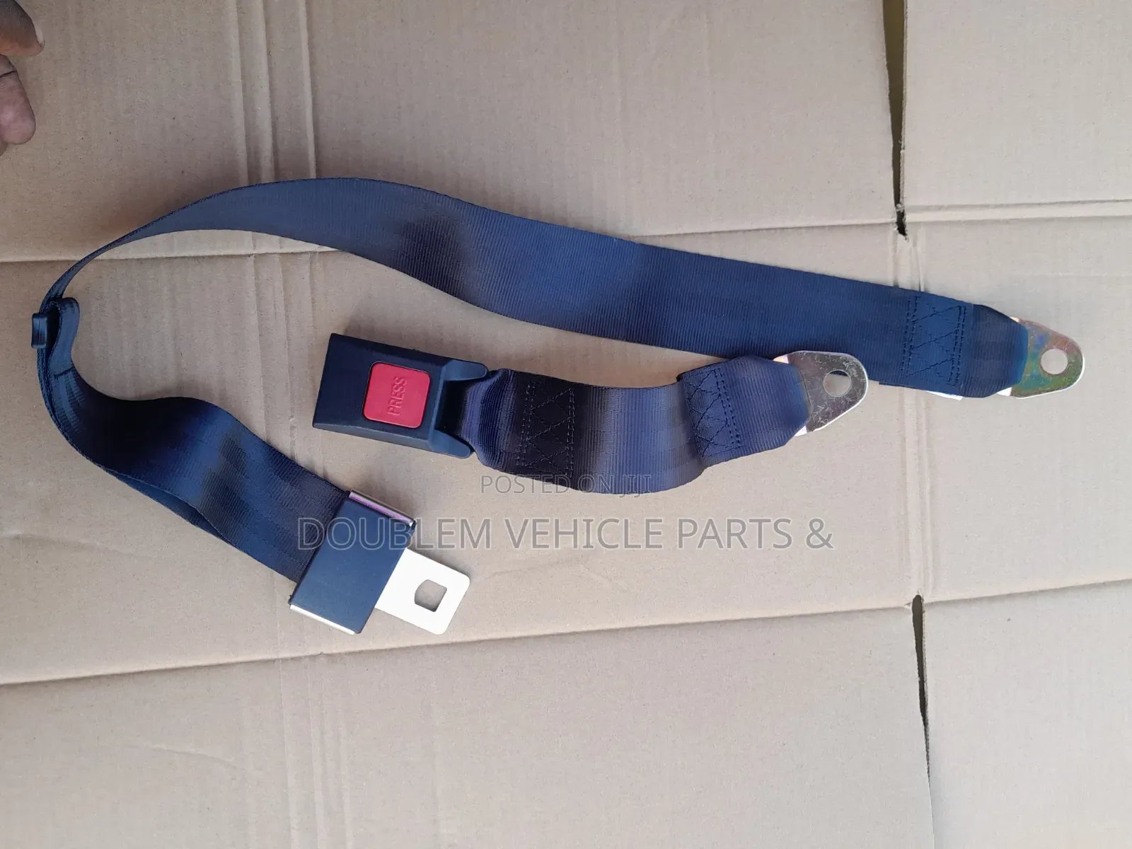 Safety/Seat Belt Manual 2 Pin Black /2 Point Matatu/Bus/PSV Universal