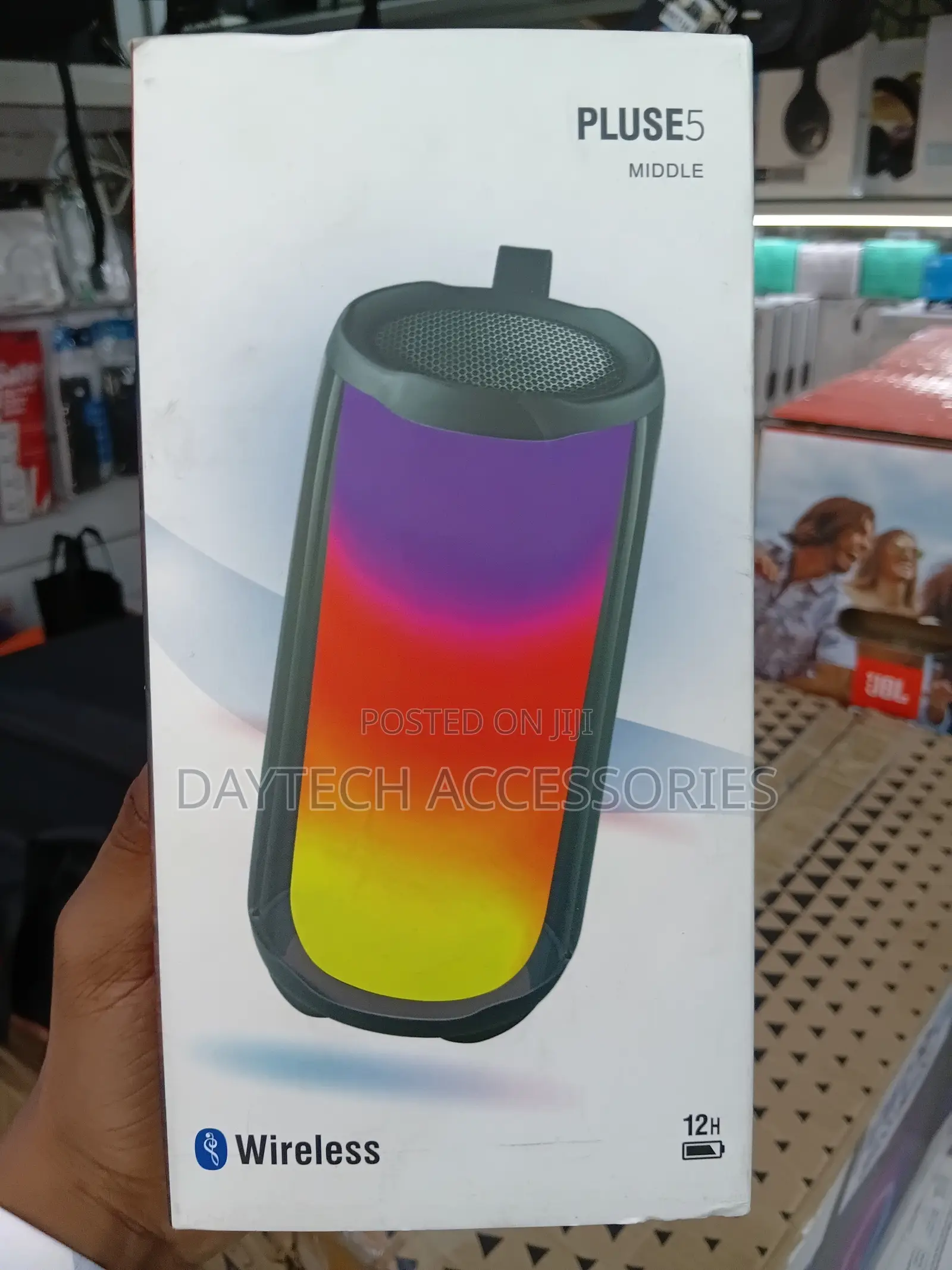 Portable Led Light Waterproof Wireless Bluetooth Speaker