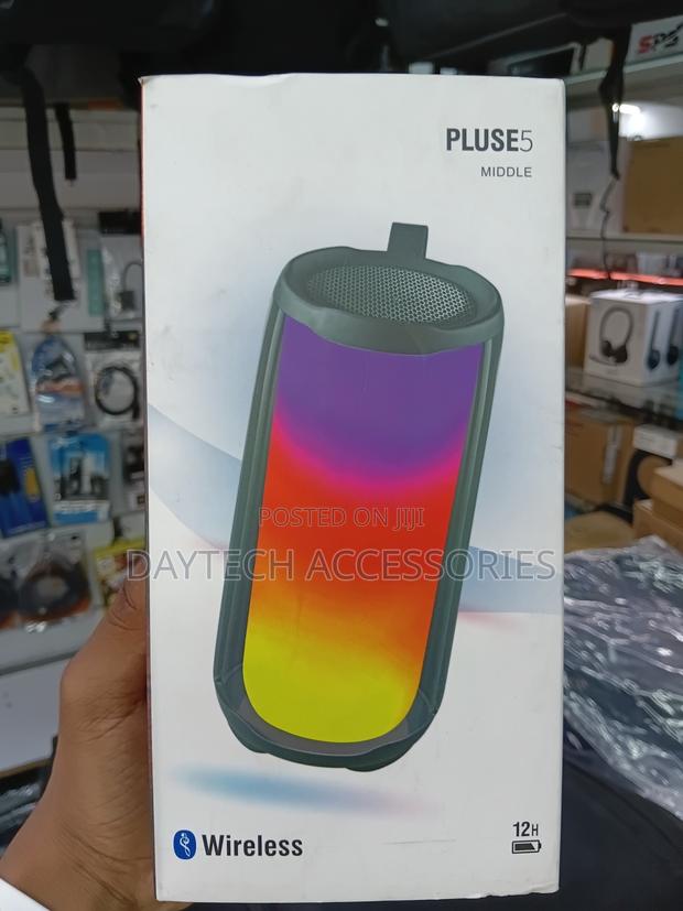 This Is a Pluse 5 Wireless Speaker With Colorful RGB Light Display. - thumbnail 3