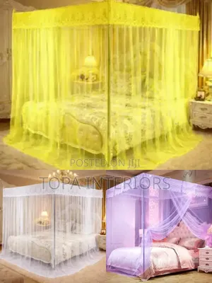 Easy to Assemble 4 Stands Mosquito Nets