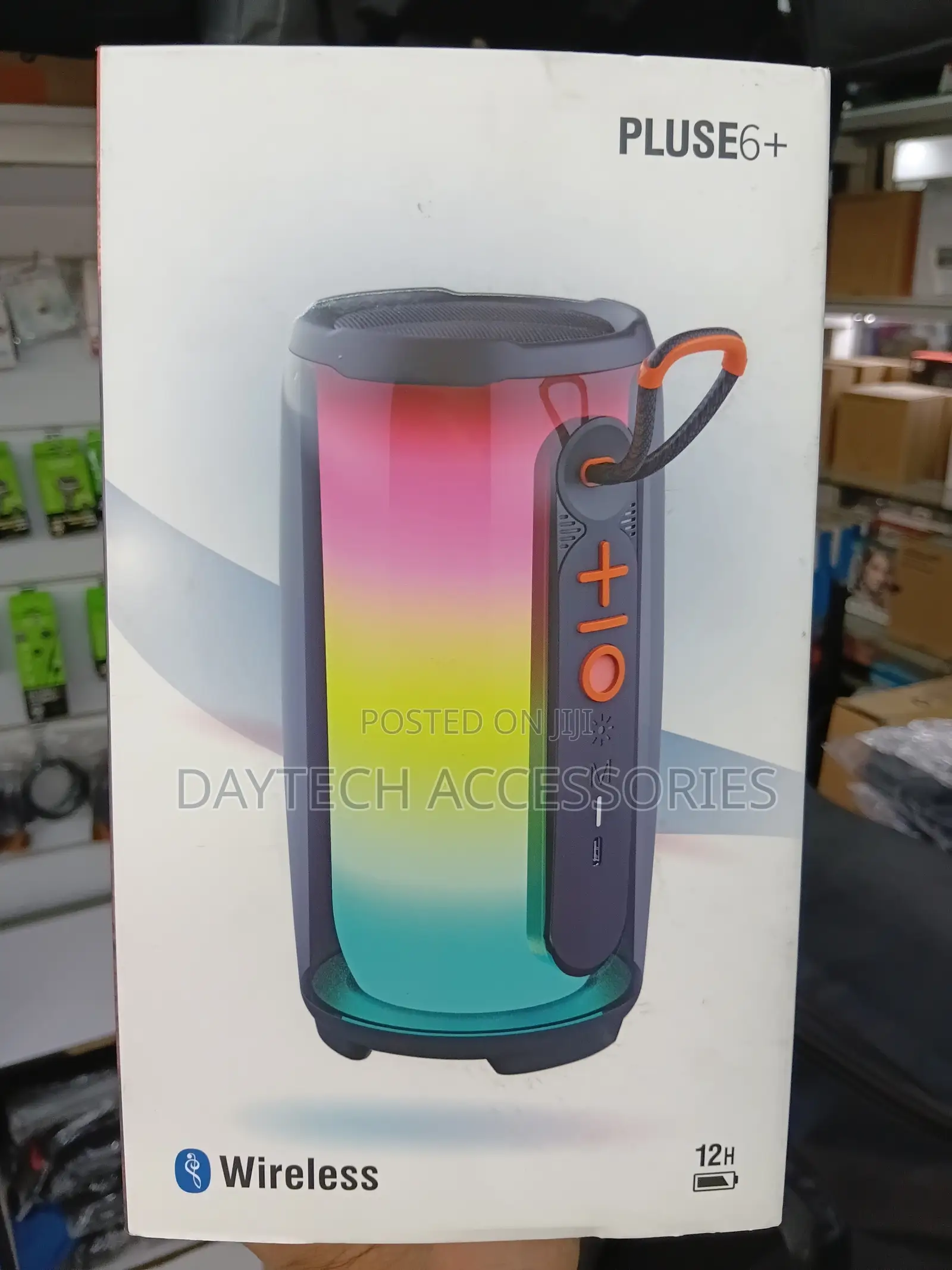 Pluse6+ Pulse Bluetooth Speaker Outdoor Full Screen RGB Lamp