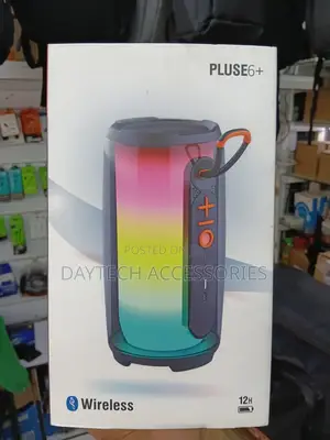 Pluse6+ Pulse Bluetooth Speaker Outdoor Full Screen RGB Lamp