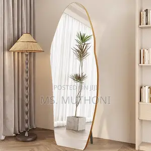Irregular Modern Floor Mirror (50*150 Cm Unbreakable )
