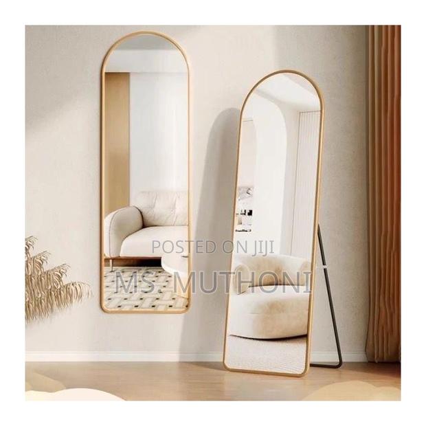 Arched Floor Standing Dressing Mirror (40*150 Unbreakable ) - thumbnail 2