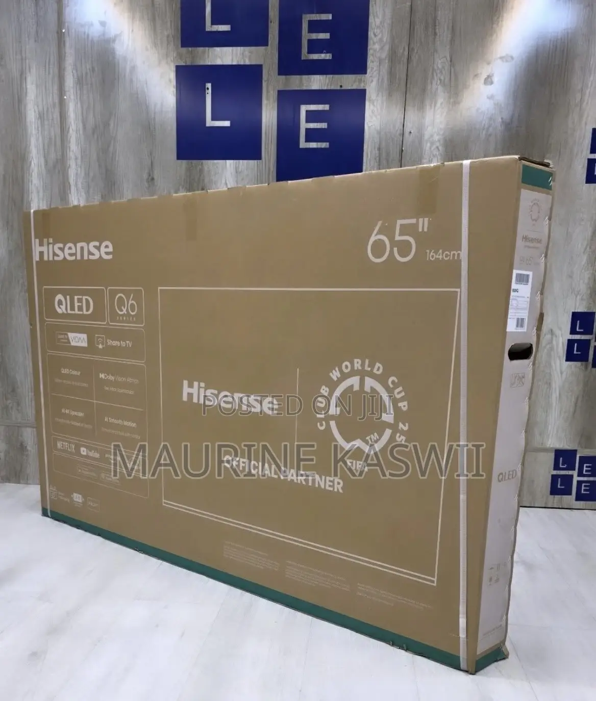 Hisense 65” Qled Smart -65q6qken(2026)