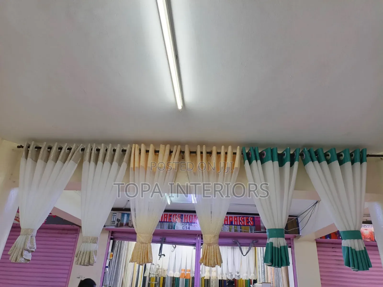Beautiful Short Kitchen Curtain Set