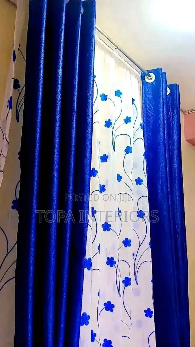 Royal Blue Curtains for Doors and Windows