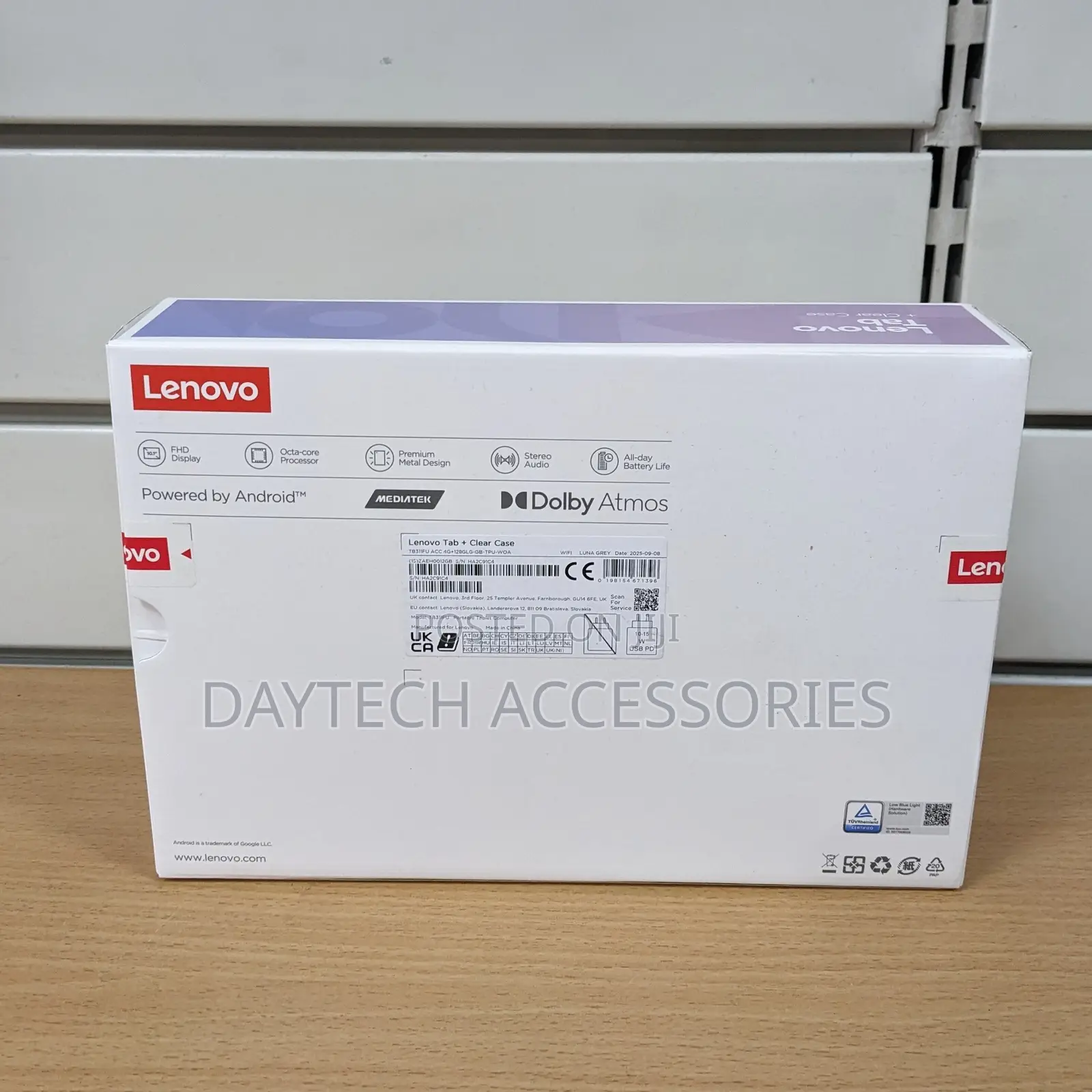 New Lenovo Tab M10 128 GB White