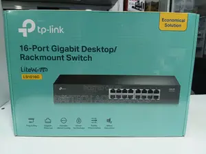 Tp-Link 16-Port Gigabit Rackmount Switch (Tl-Sg1016)