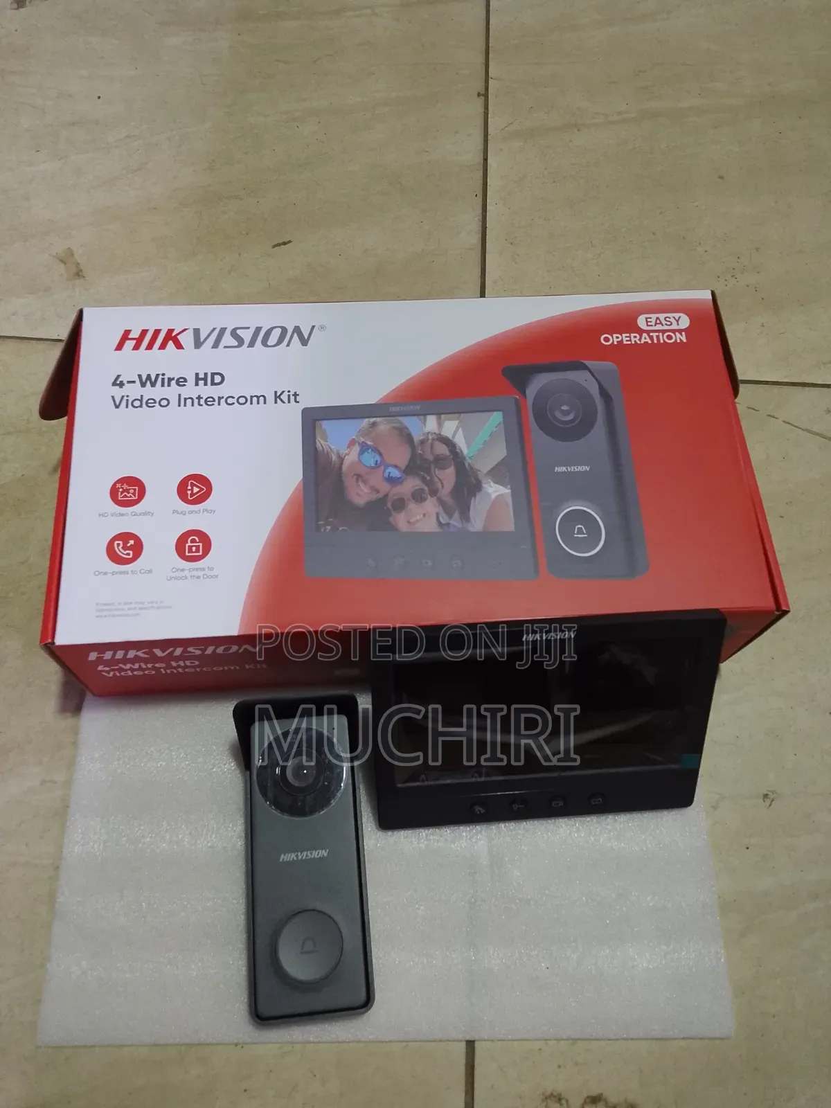 Hikvision Hd Video Door Phone for Home Security