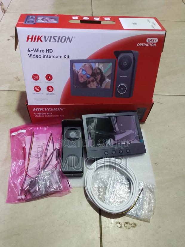 Hd Hikvision Door Entry Video Intercom System - main view