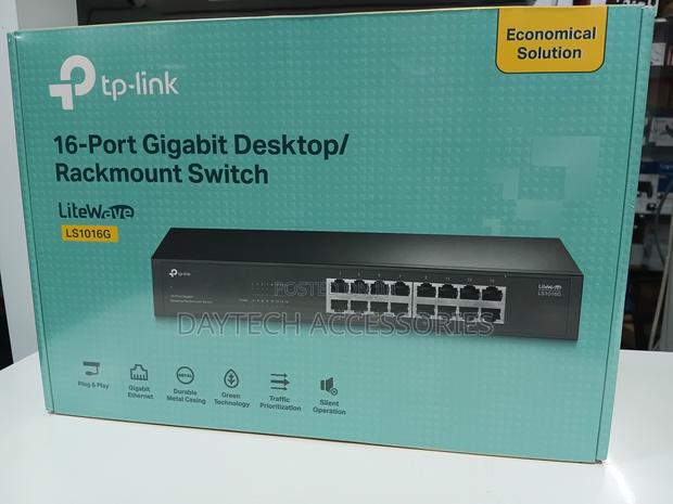 Tp-Link Ls1016g Unmanaged 16 Port Gigabit Switch - thumbnail 2