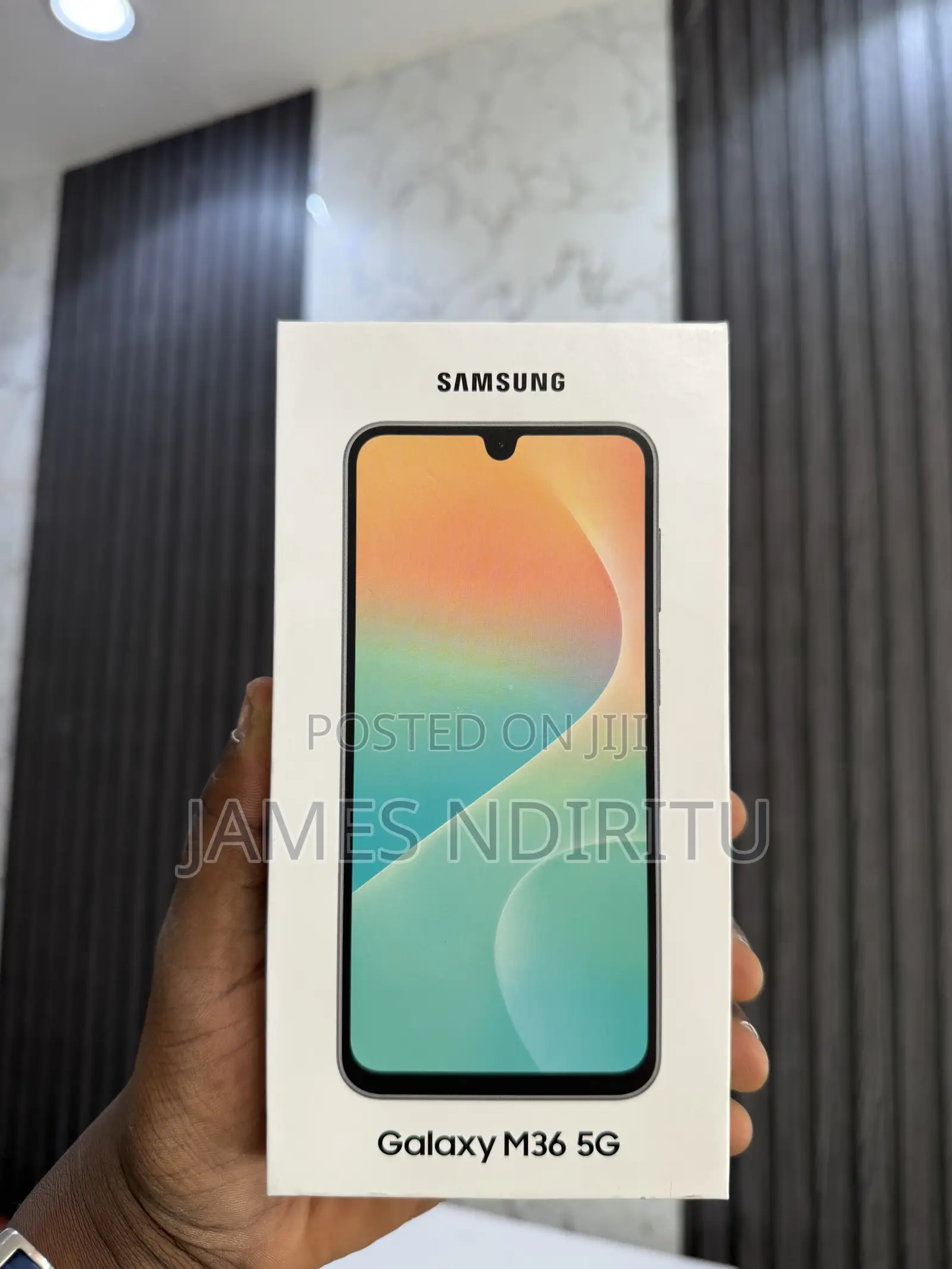 New Samsung Galaxy M36 5G 128 GB Gray
