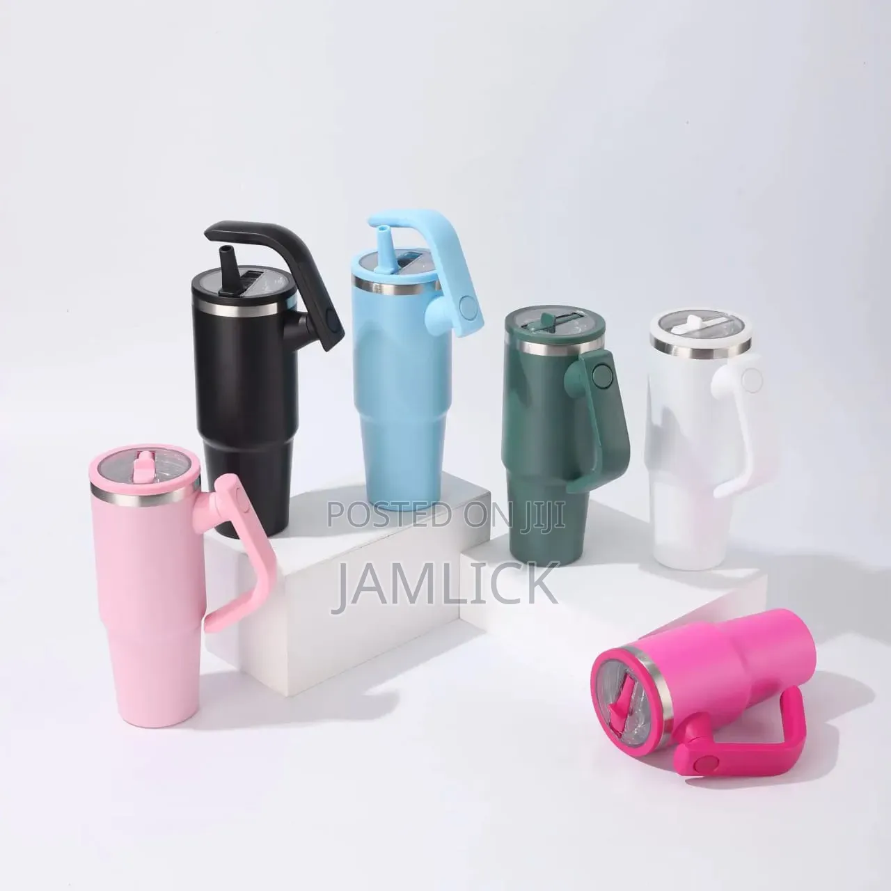 1200ml Double Wall Stainless Steel Travel Tumbler – Ev