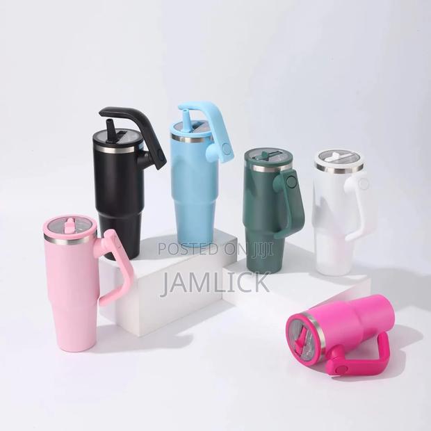 1200ml Double Wall Stainless Steel Travel Tumbler – Ev