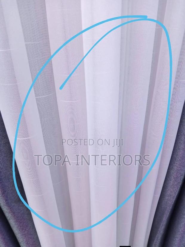 White Sheers for Living Room Netting Curtains