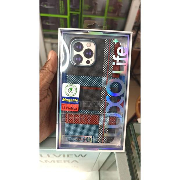 iPhone 13 Pro Max Free Air Carbon Fibre Case With Multicolor Tribal P