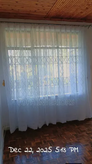 Decorative White Sheers for Home and Hotel Window Covering