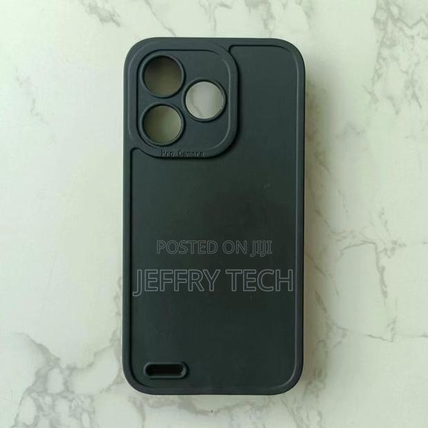 Soft Silicon Back Cover for Villaon V20se-Black - main view