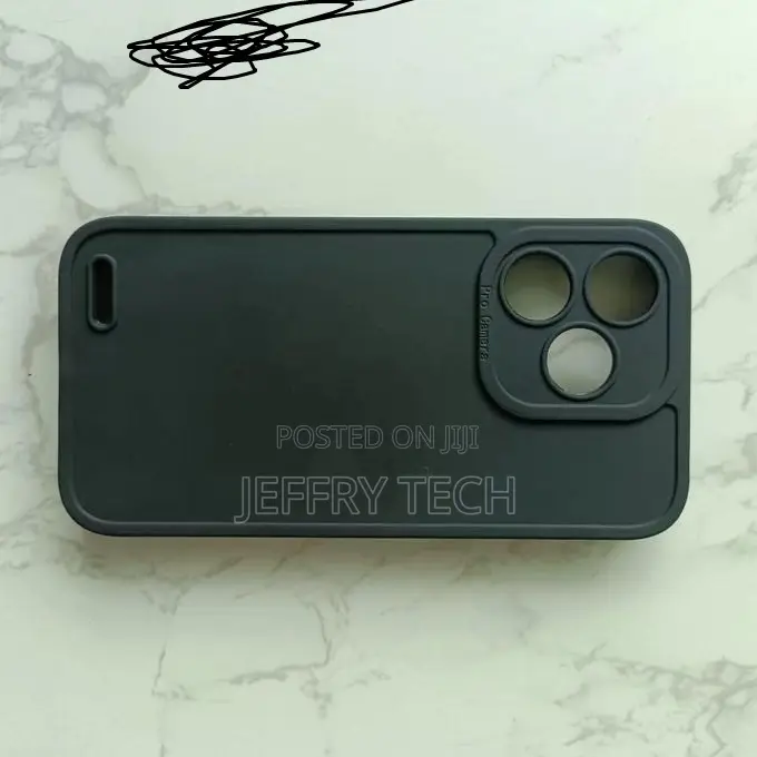 Soft Silicon Back Cover for Villaon V20se-Black
