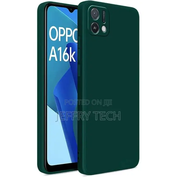 Oppo A16k Silicone Soft Back Cover