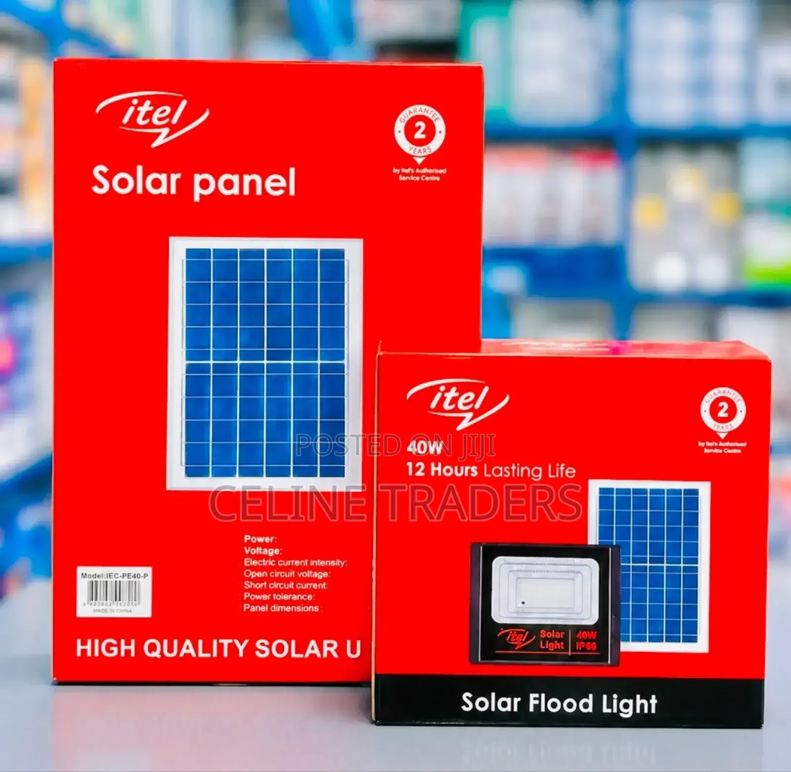 Itel 40watts Solar Floodlight