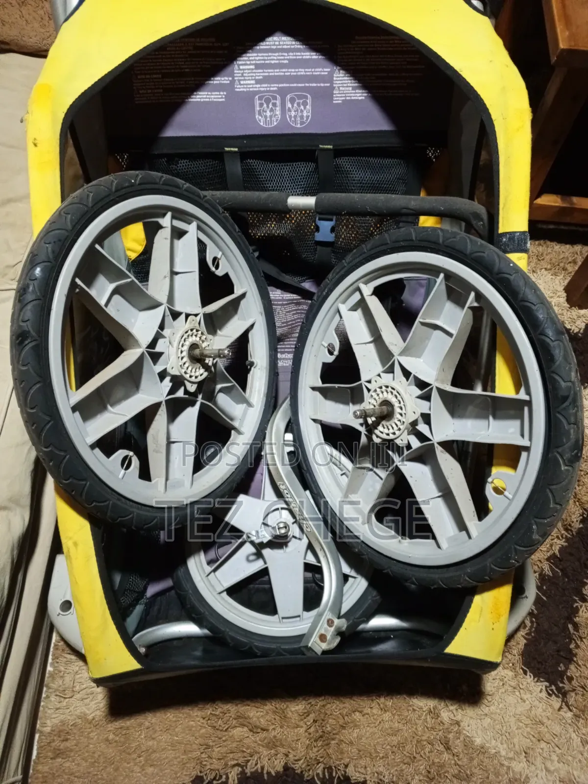 2 Seat Baby Stroller Bike