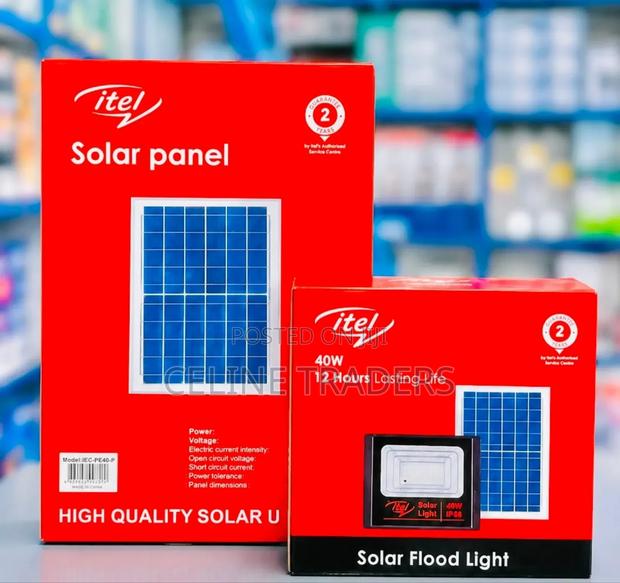 40watts Itel Solar Floodlight - thumbnail 2