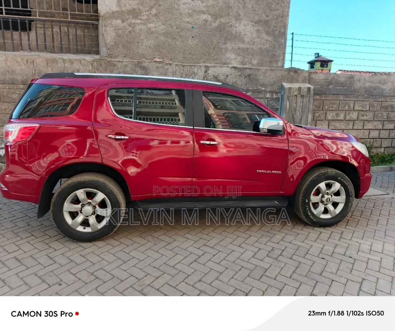 Chevrolet Trailblazer 2015 Red