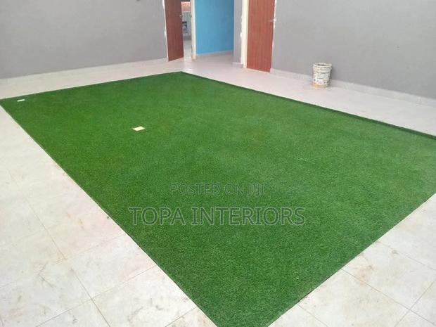 Fake Grass Mats Quality Fluffy Artificial Outdoor Carpets - thumbnail 2