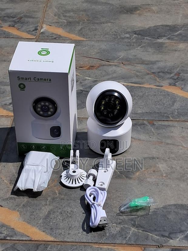 360° Dual Lens Smart Security Camera With Remote App Control - main view