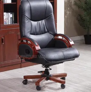 Office Chair;Vintage Genuine Leather Executive Office Chair