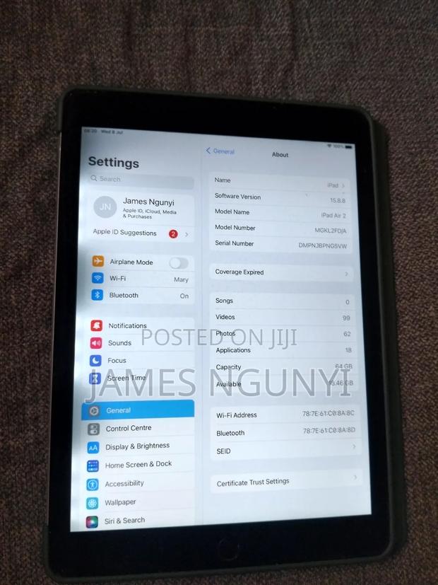 Apple iPad Air 2 64 GB Gray