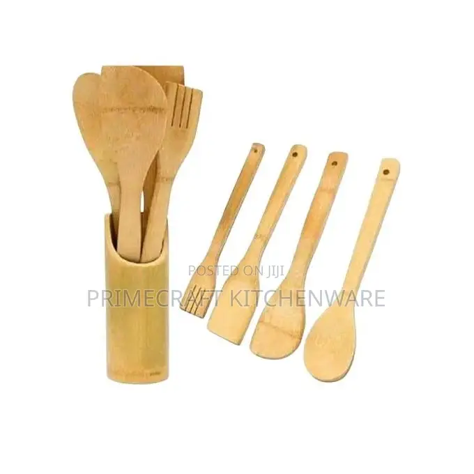 5 Pcs Bamboo Mwiko Set
