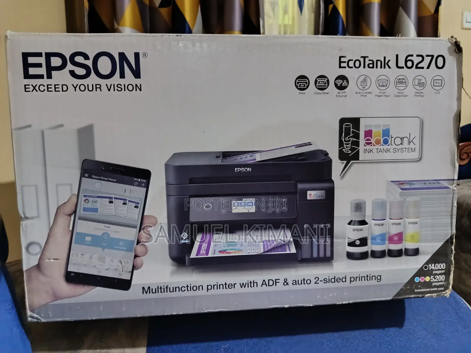 Epson Ecotank L6270 Printer — KSH 45,000