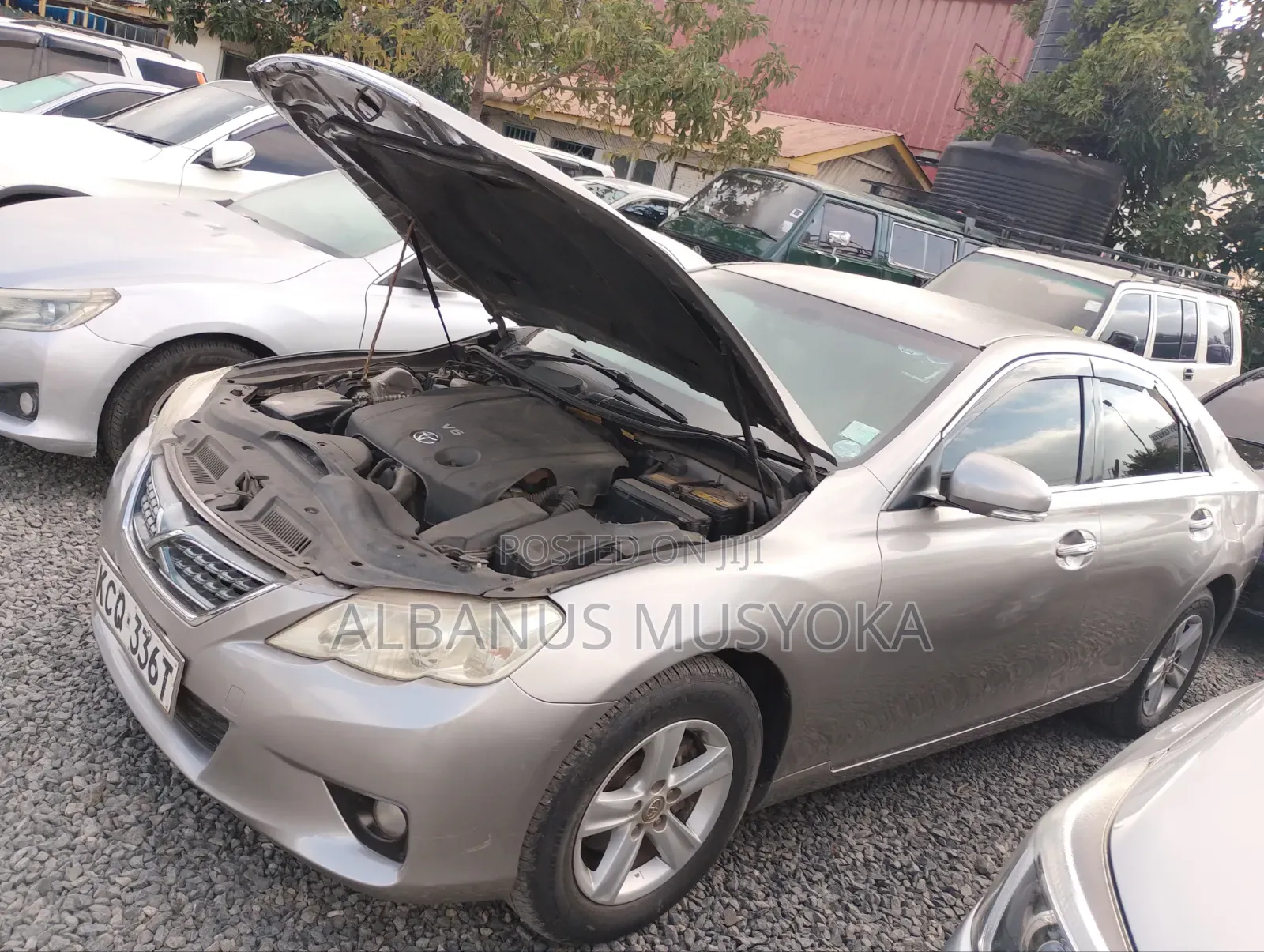 Toyota Mark X 2009 Gray
