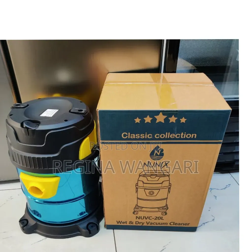 *Nunix Wet and Dry Vacuum Cleaner 20l at 6,999