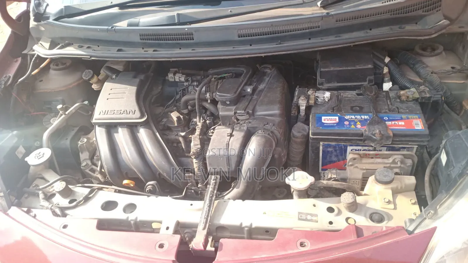 Nissan Note 2015 Maroon