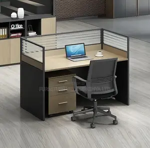 Ergonomic 1-Seater Modular Desk With Mobile Pedestal