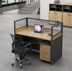 Ergonomic 1-Seater Modular Desk With Mobile Pedestal