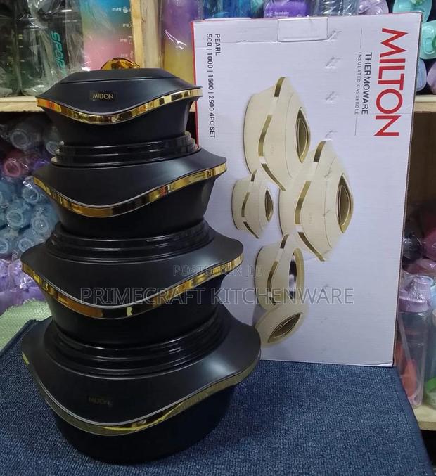 Milton Hot Pot Set Black 4 PCS