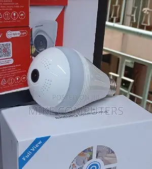360 Degree Wireless Wifi Bulb Security