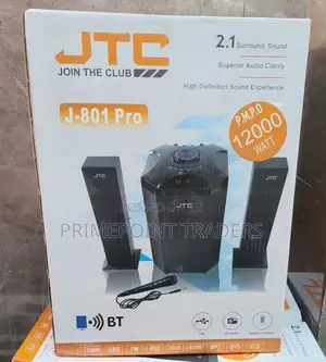 JTC Mtungi 12,000w 2.1 Channel Multimedia Home Theatre