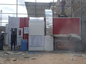 Lower Noise Operation Heavy Duty Power Spray Paint Booth Machine