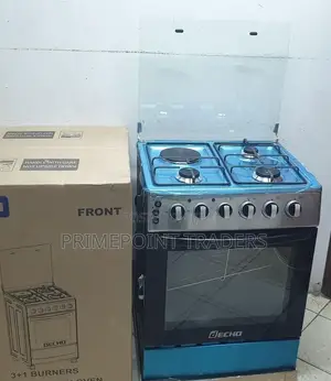 Decho 60×60 3 Gas + 1 Electric Plate Cooker With Electric Oven